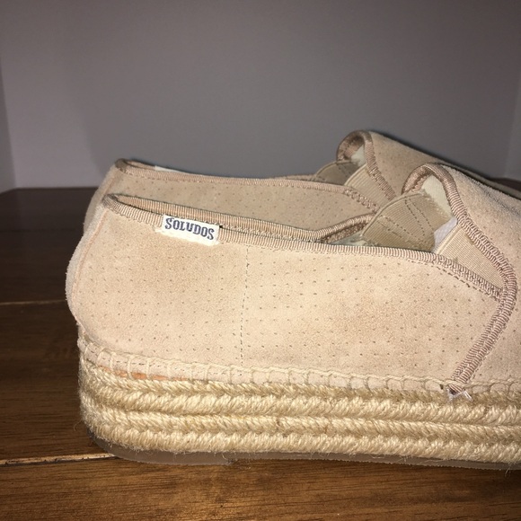 Soludos Suede Platform Espadrilles - Picture 6 of 12